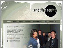 Tablet Screenshot of anotherroundband.ca